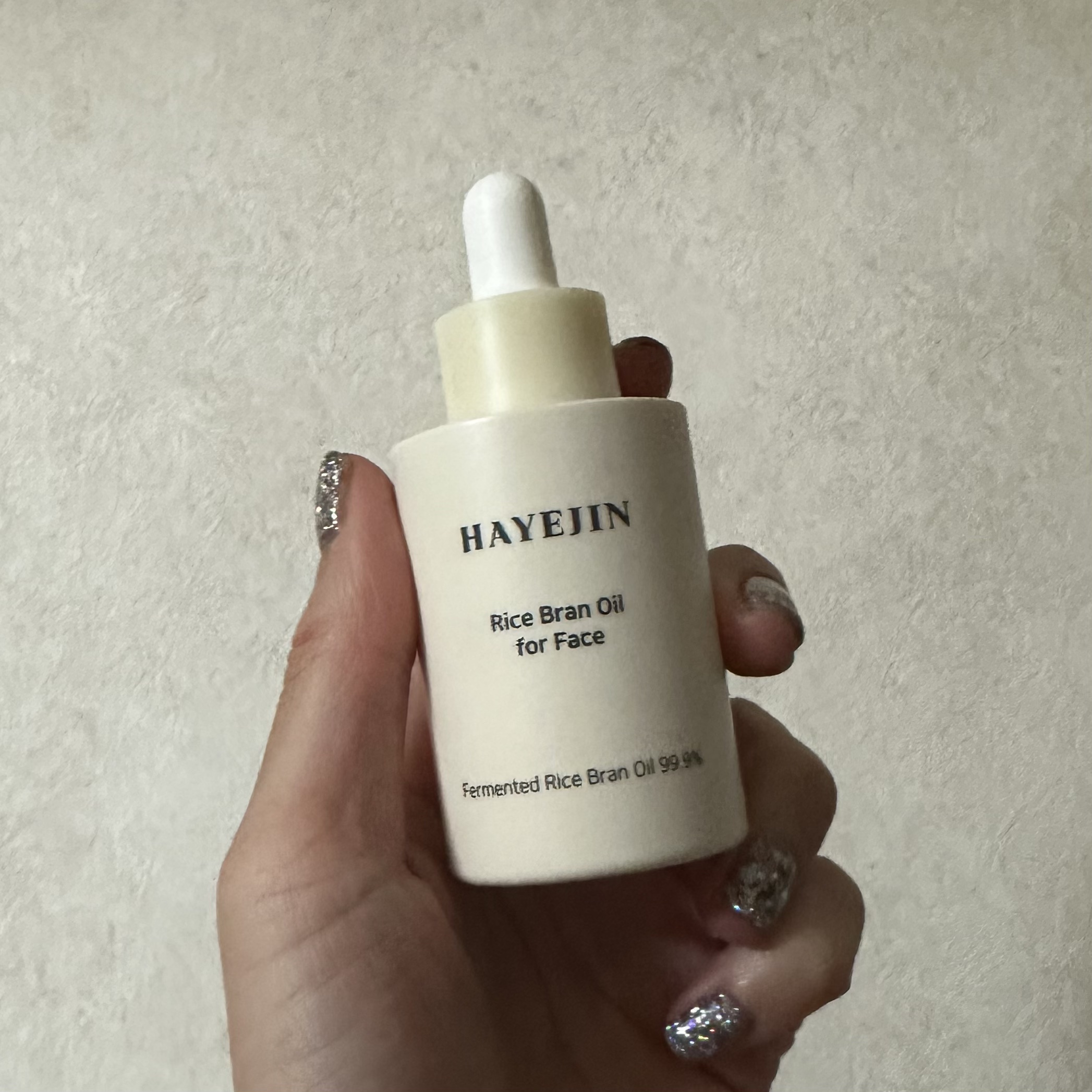 RICE BRAN OIL for face/HAYEJIN/フェイスオイルを使ったクチコミ（1枚目）