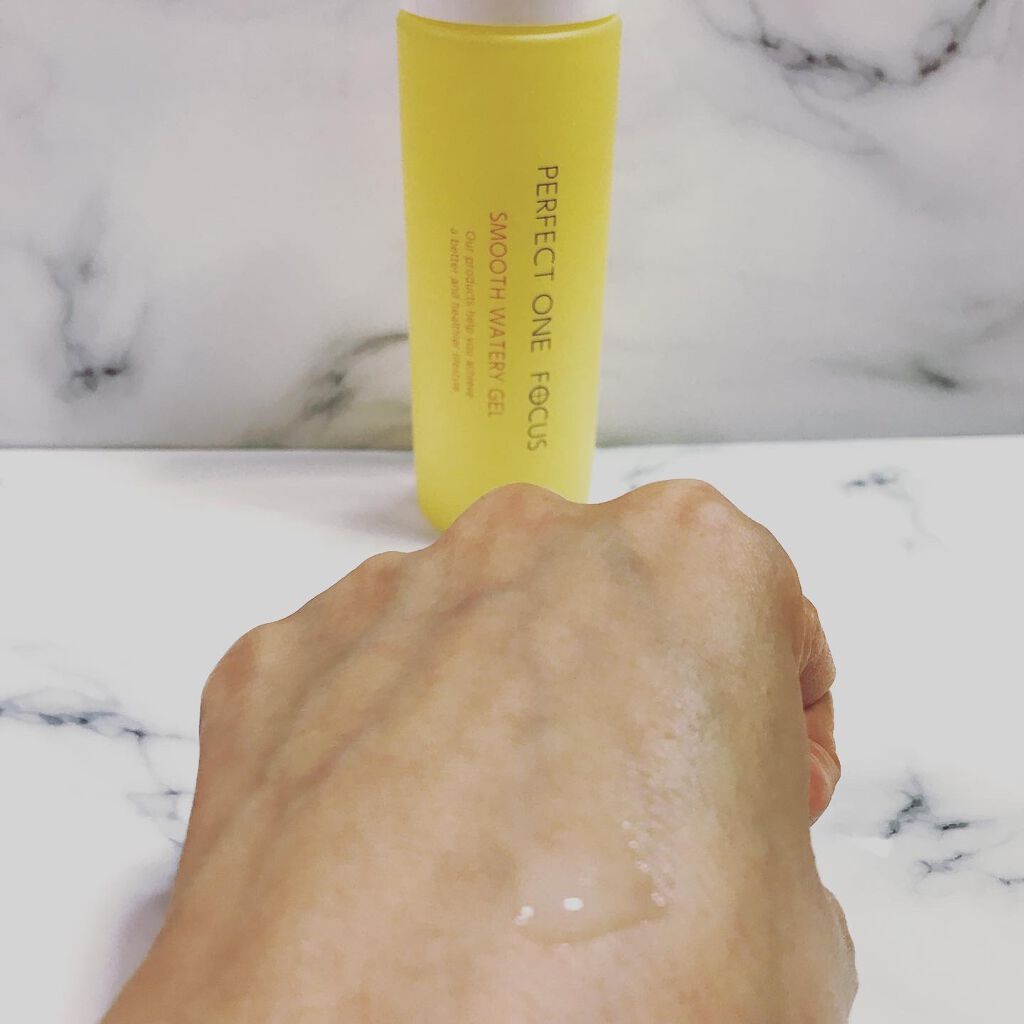 パーフェクトワンフォーカス スムースウォータリージェル/PERFECT ONE  FOCUS/オールインワン化粧品を使ったクチコミ（3枚目）