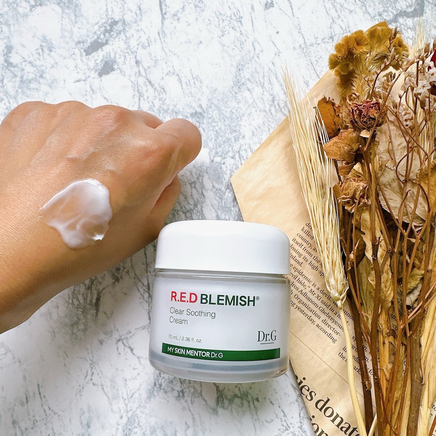レッドブレミッシュ クリアスージングクリーム/Dr.G/フェイスクリームを使ったクチコミ(4枚目)
