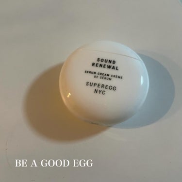 ⁡
SUPEREGG サウンド　
リニューアル　セラムクリーム
⁡
こちらは、良質な植物エキスを
画期的な方法で配合したという、
ジェルクリームです💎.◌*
⁡
SUPEREGG商品に含まれる
ヴィーガ