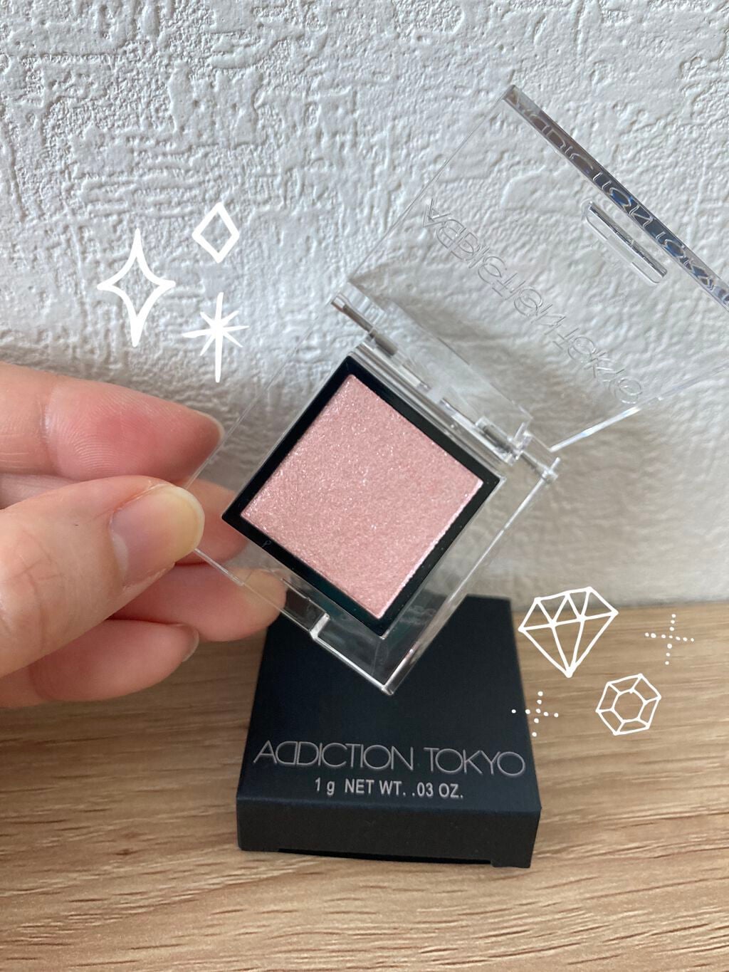アディクション ザ アイシャドウ スパークル/ADDICTION/単色アイシャドウを使ったクチコミ(3枚目)