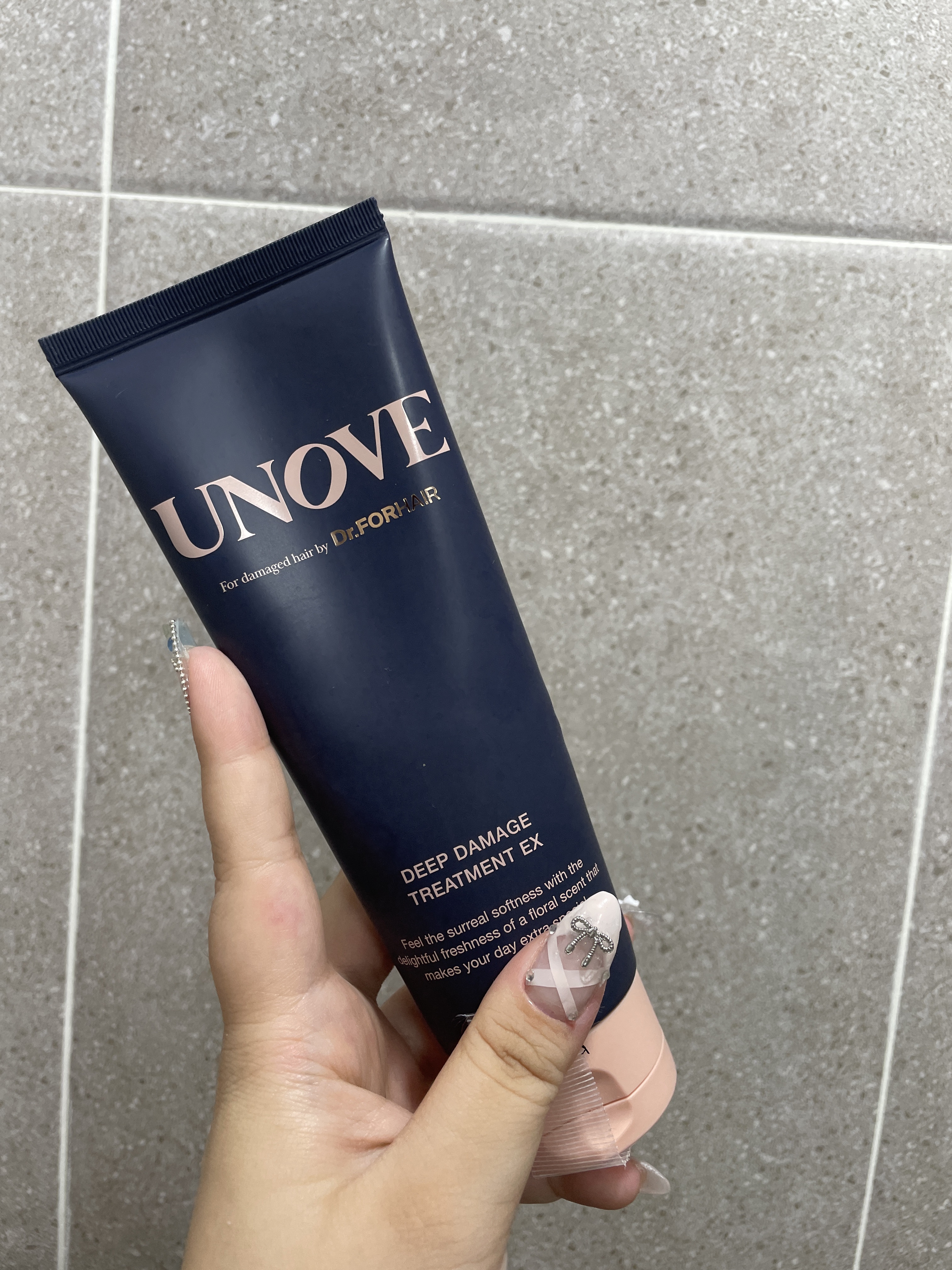 ディープダメージトリートメントEX/UNOVE/洗い流すヘアトリートメントを使ったクチコミ（1枚目）