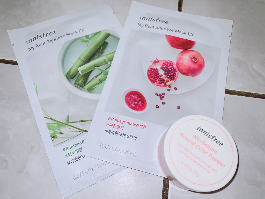 マイリアル スクイーズ マスクシート PM/innisfree/シートマスク・パックを使ったクチコミ（1枚目）