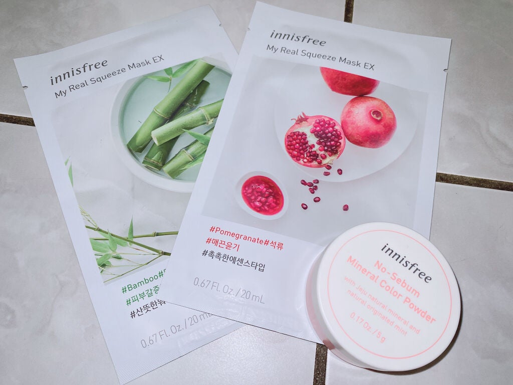 マイリアル スクイーズ マスクシート/innisfree/シートマスク・パックを使ったクチコミ(1枚目)