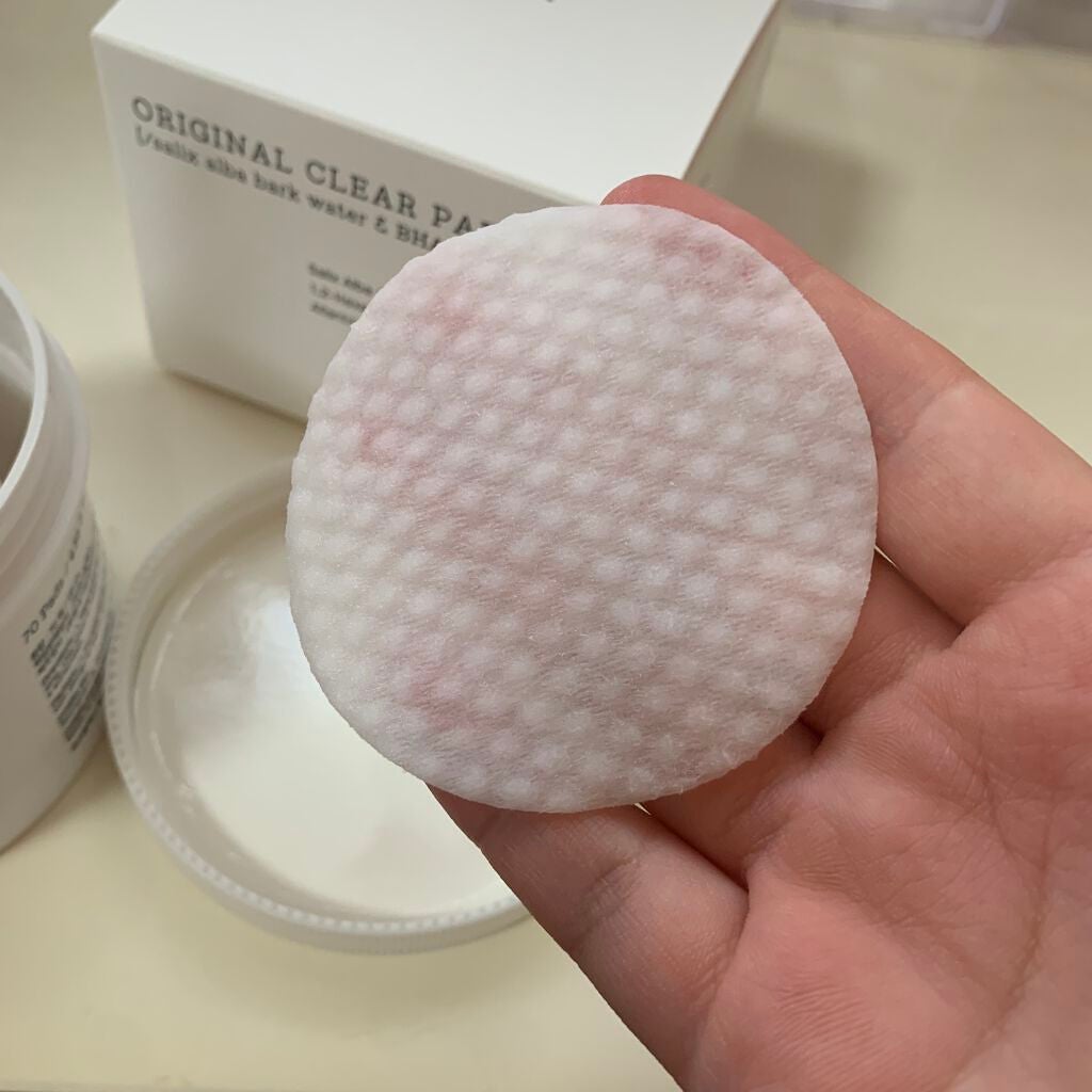 ワンステップオリジナルクリアパッド/COSRX/トナーパッドを使ったクチコミ(3枚目)