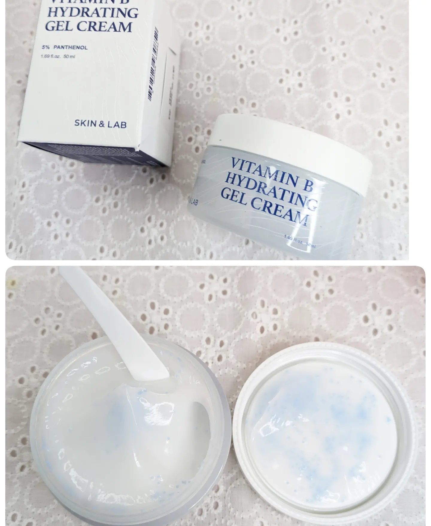 ビタミンBハイドレイティングジェルクリーム/SKIN&LAB/フェイスクリームを使ったクチコミ（1枚目）