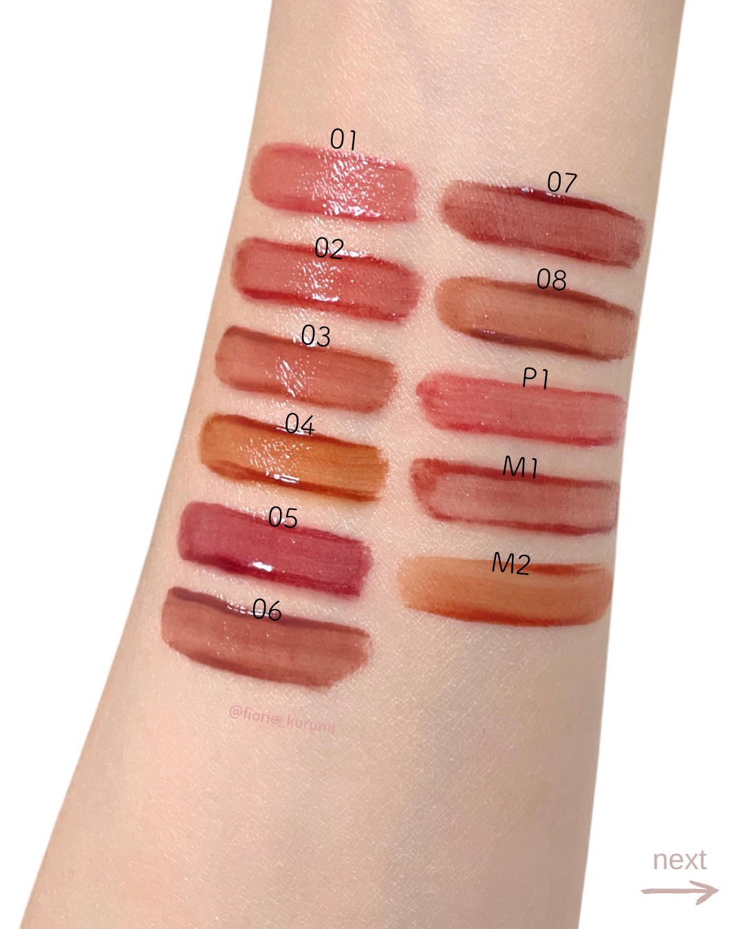 CEZANNEのリップティント ウォータリーティントリップ他、1商品を使っ