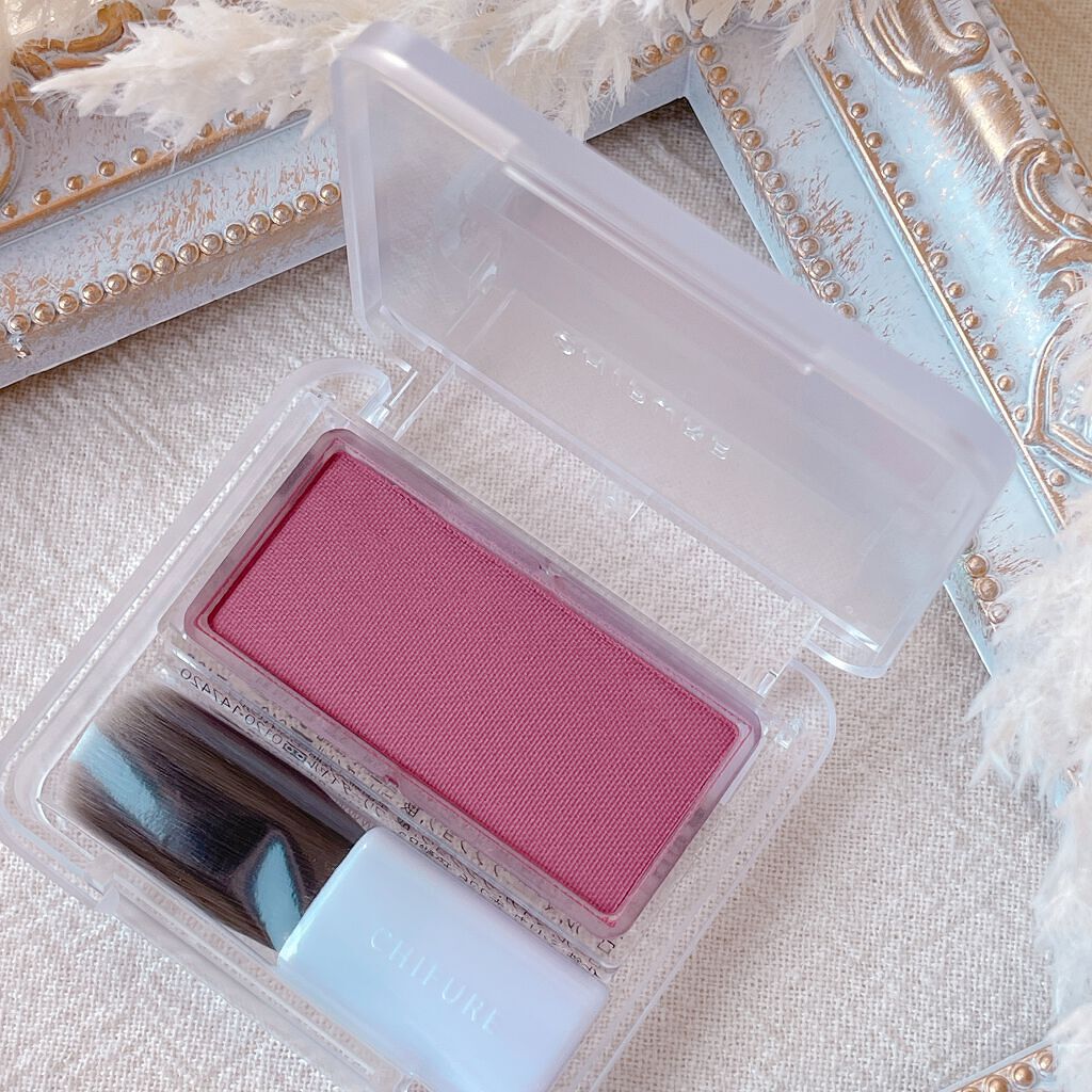 パウダー チーク/ちふれ/パウダーチークを使ったクチコミ(3枚目)