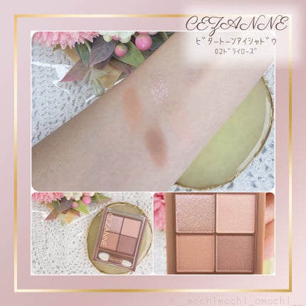 ビタートーンアイシャドウ/CEZANNE/パウダーアイシャドウを使ったクチコミ(3枚目)