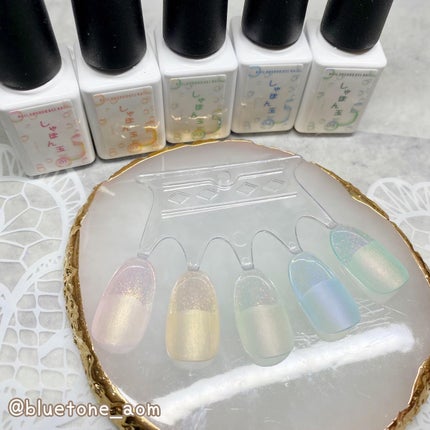 しゃぼん玉ジェル/ネイル工房/ジェルネイルを使ったクチコミ(2枚目)