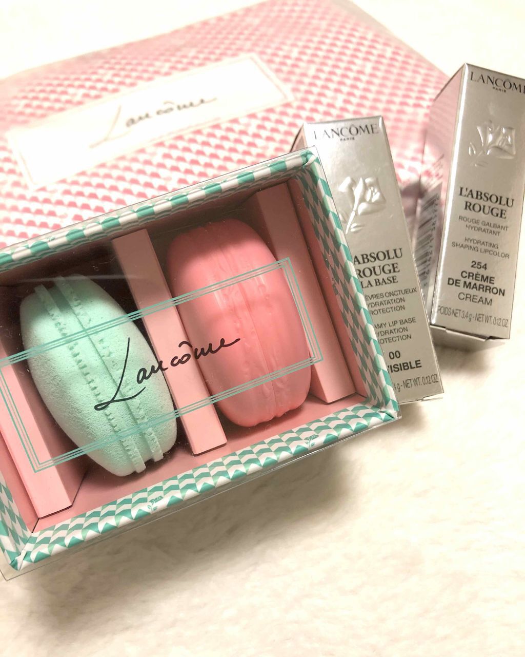 スウィートマカロン ブラッシュ&ブレンダー/LANCOME/ジェル・クリームチークを使ったクチコミ（2枚目）