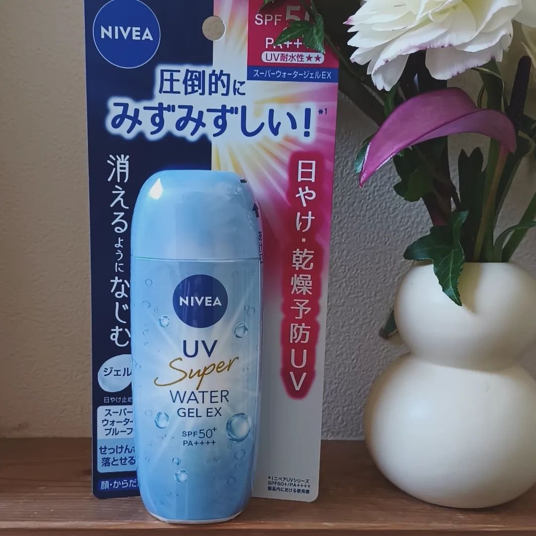 ニベアUV ウォータージェルEX/ニベア/日焼け止めジェルを使ったクチコミ（1枚目）