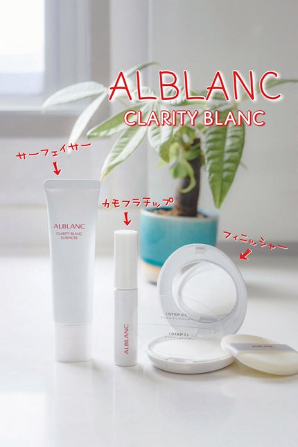 クラリティブラン カモフラチップ/ALBLANC/リキッドコンシーラーを使ったクチコミ(1枚目)