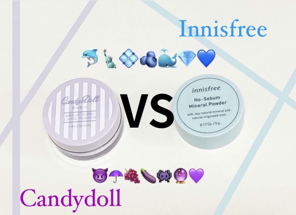 ブライトピュアルースパウダー ラベンダー/CandyDoll/ルースパウダーを使ったクチコミ（1枚目）