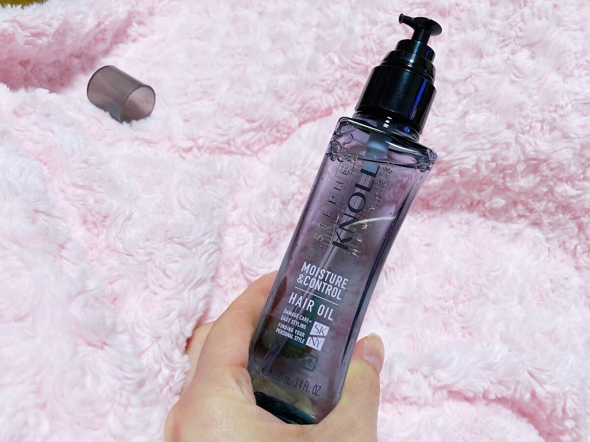 モイスチュアコントロール ヘアオイル Ｗ/スティーブンノル ニューヨーク/ヘアオイルを使ったクチコミ（2枚目）
