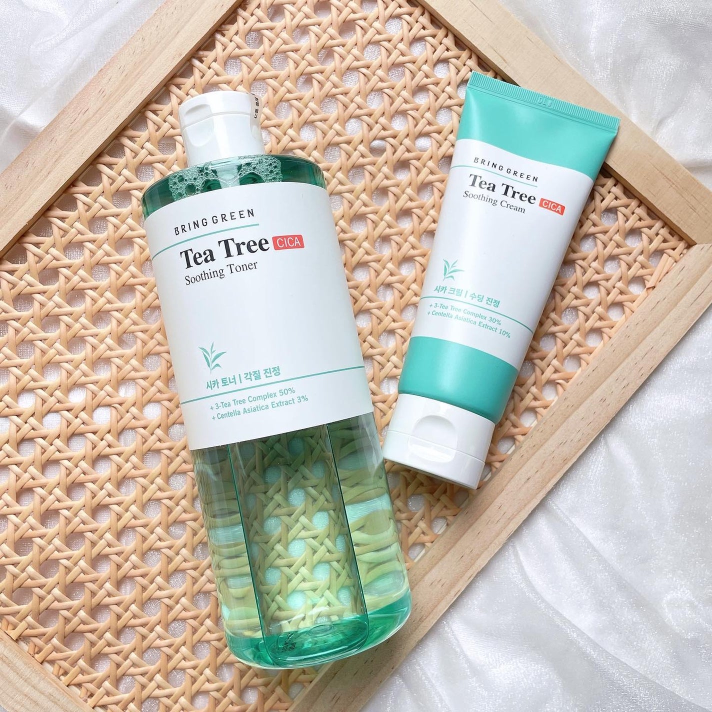 ティーツリーシカスージングクリーム/BRING GREEN/フェイスクリームを使ったクチコミ(1枚目)