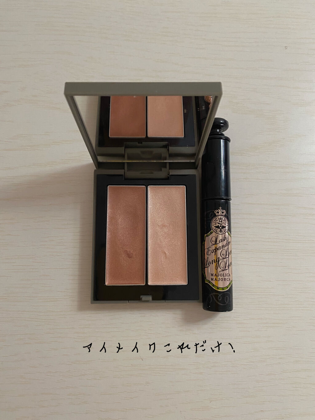 THREE シマリング グロー デュオ/THREE/クリームハイライトを使ったクチコミ（2枚目）