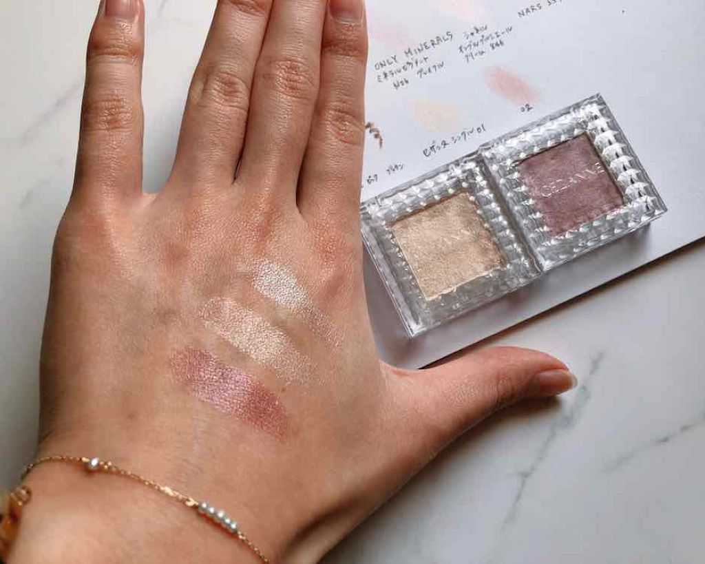 シングルカラーアイシャドウ/CEZANNE/単色アイシャドウを使ったクチコミ（3枚目）