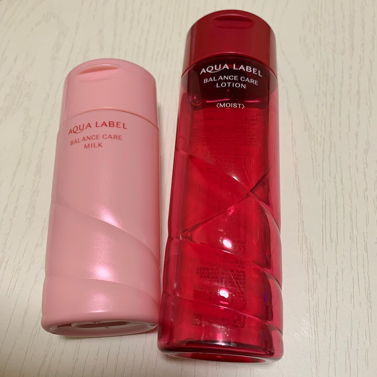 バランスケア ミルク/アクアレーベル/乳液を使ったクチコミ（1枚目）