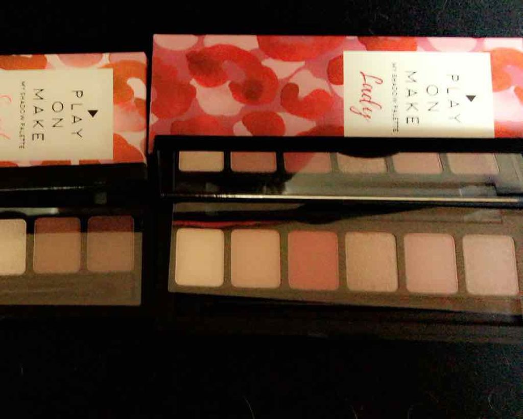 マイシャドウパレット Lady/play on make/アイシャドウパレットを使ったクチコミ（2枚目）