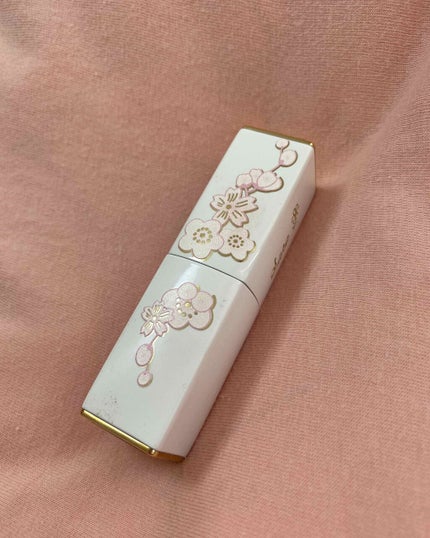 ピュア カラー クリスタル シアー リップスティック 01 クリスタル ベビー クリーム/ESTEE LAUDER/口紅を使ったクチコミ(1枚目)