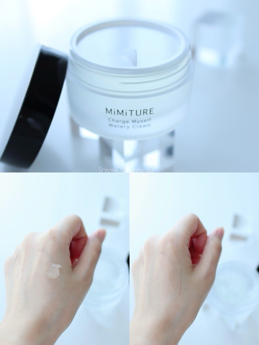 ミミチュール チャージマイセルフウォータリークリーム/クラブ/フェイスクリームを使ったクチコミ(7枚目)