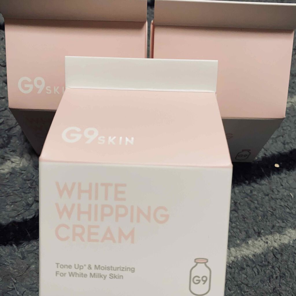 WHITE WHIPPING CREAM(ウユクリーム)/G9SKIN/化粧下地を使ったクチコミ(1枚目)