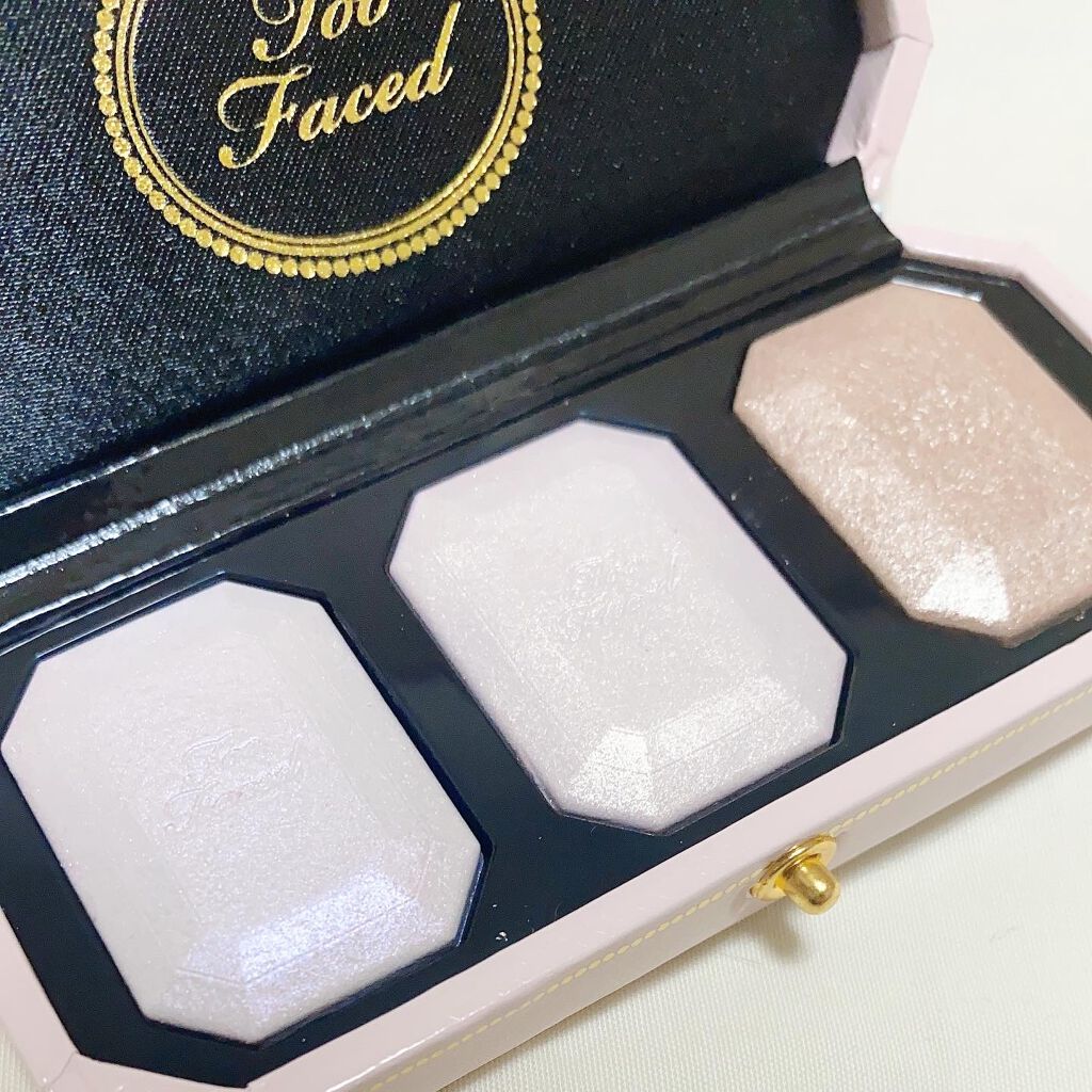 ~ダイヤモンドライト シリーズ~ マルチユース ハイライター トリオ/Too Faced/パウダーハイライトを使ったクチコミ(2枚目)