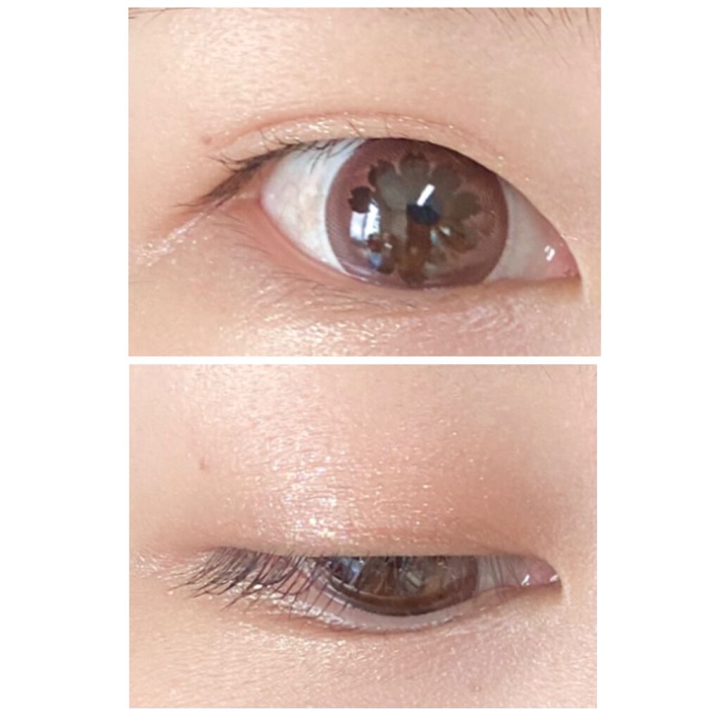 プリズム エアー シャドウ 23 PEACH CORAL/CLIO/単色アイシャドウを使ったクチコミ（3枚目）