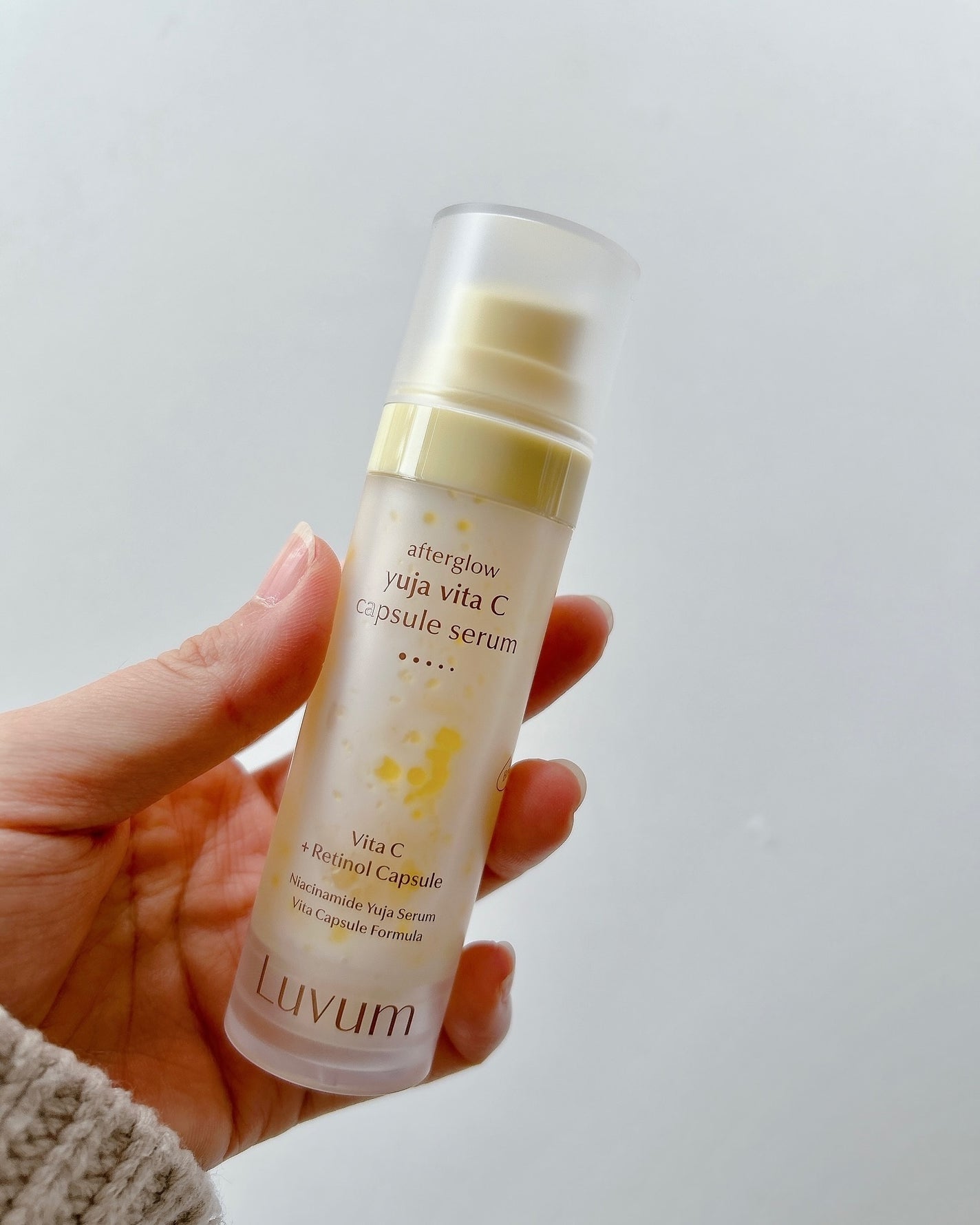 ラビューム アフターグロウ ゆずゲルマスク/Luvum/シートマスク・パックを使ったクチコミ(2枚目)