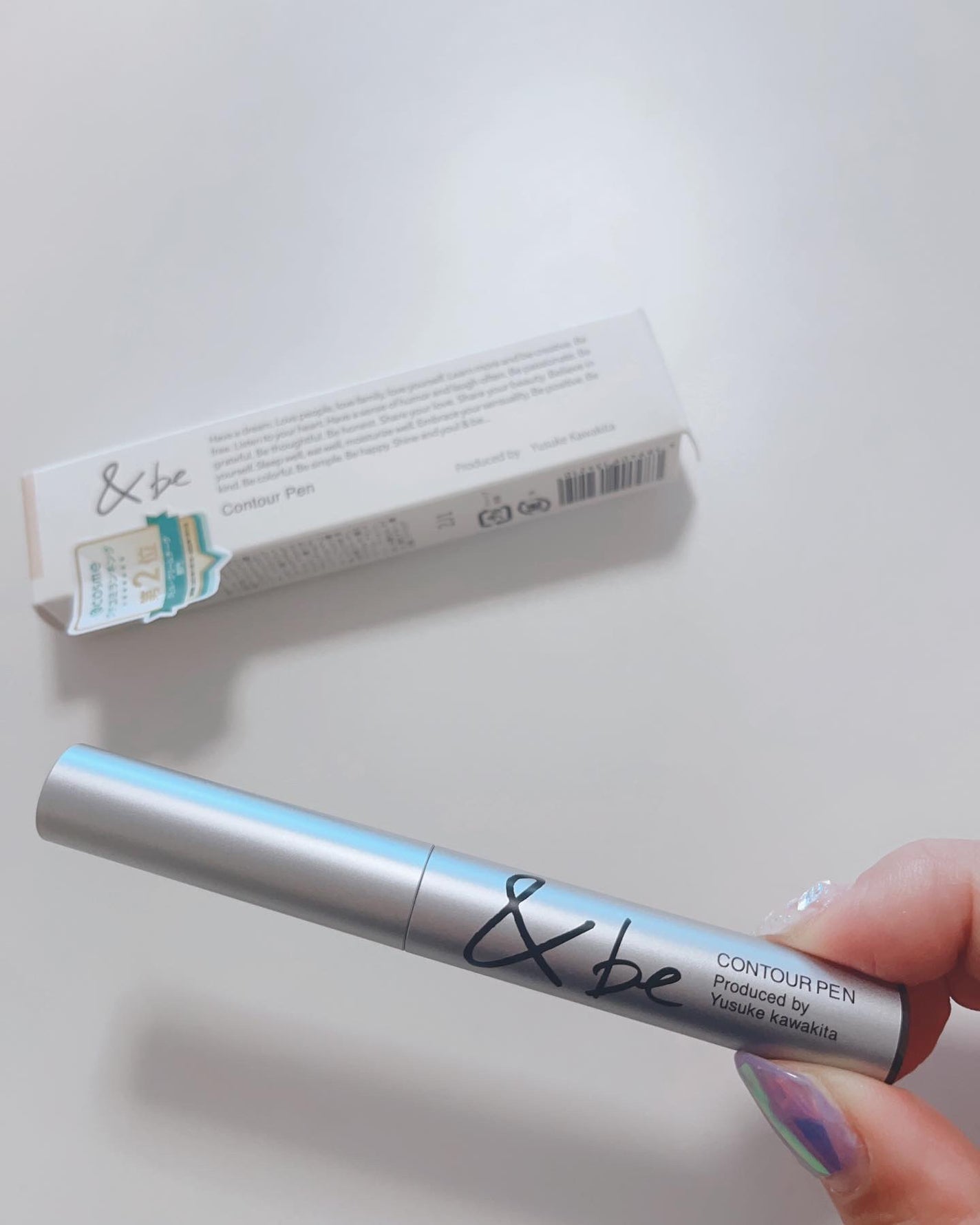 &be コントゥアペン/&be/シェーディングを使ったクチコミ(2枚目)