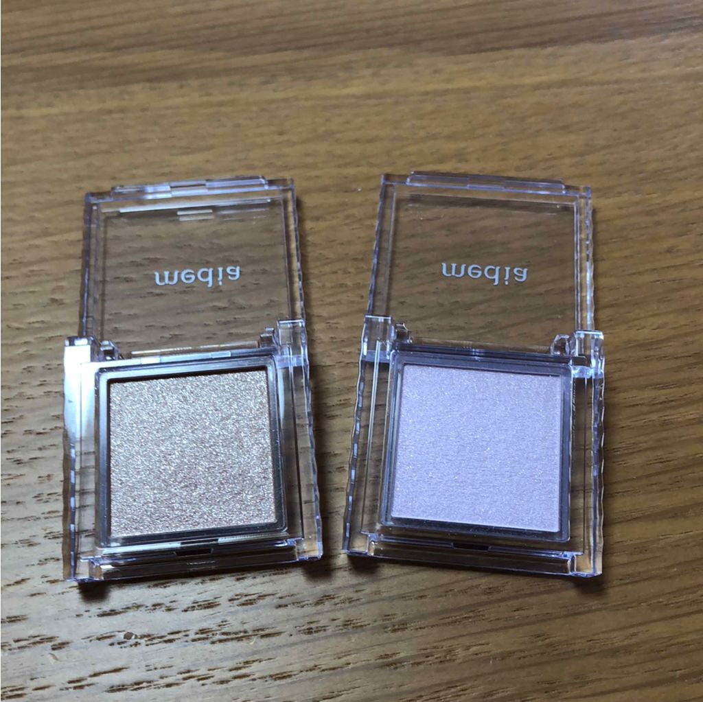 ブライトアップアイシャドウ/media/単色アイシャドウを使ったクチコミ(1枚目)