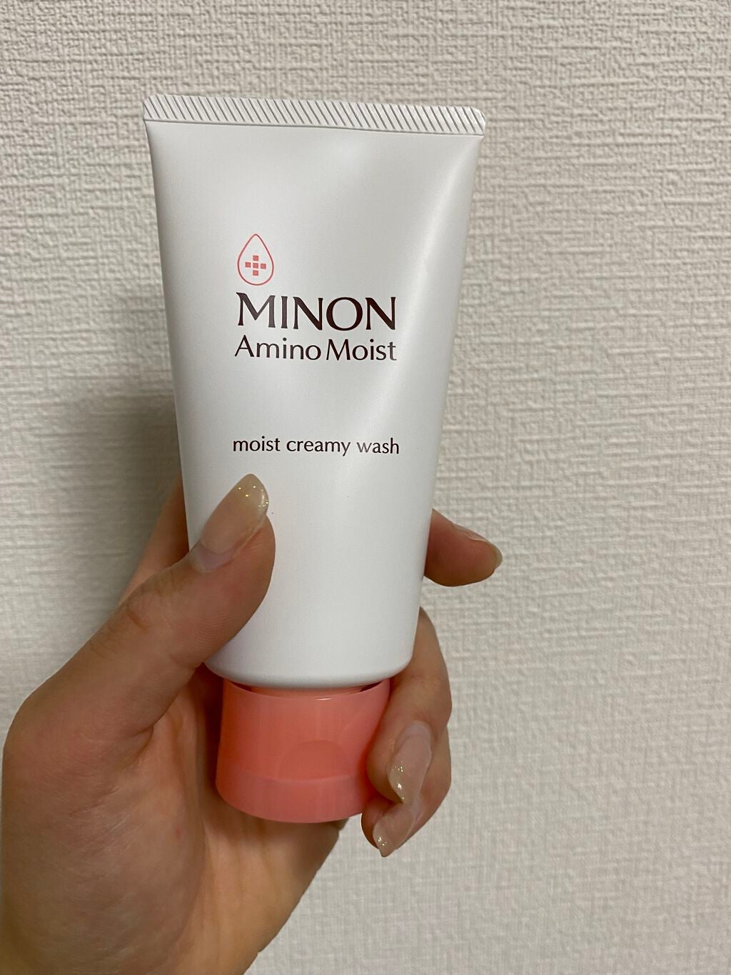 アミノモイスト モイストクリーミィ ウォッシュ/ミノン/洗顔フォームを使ったクチコミ(1枚目)