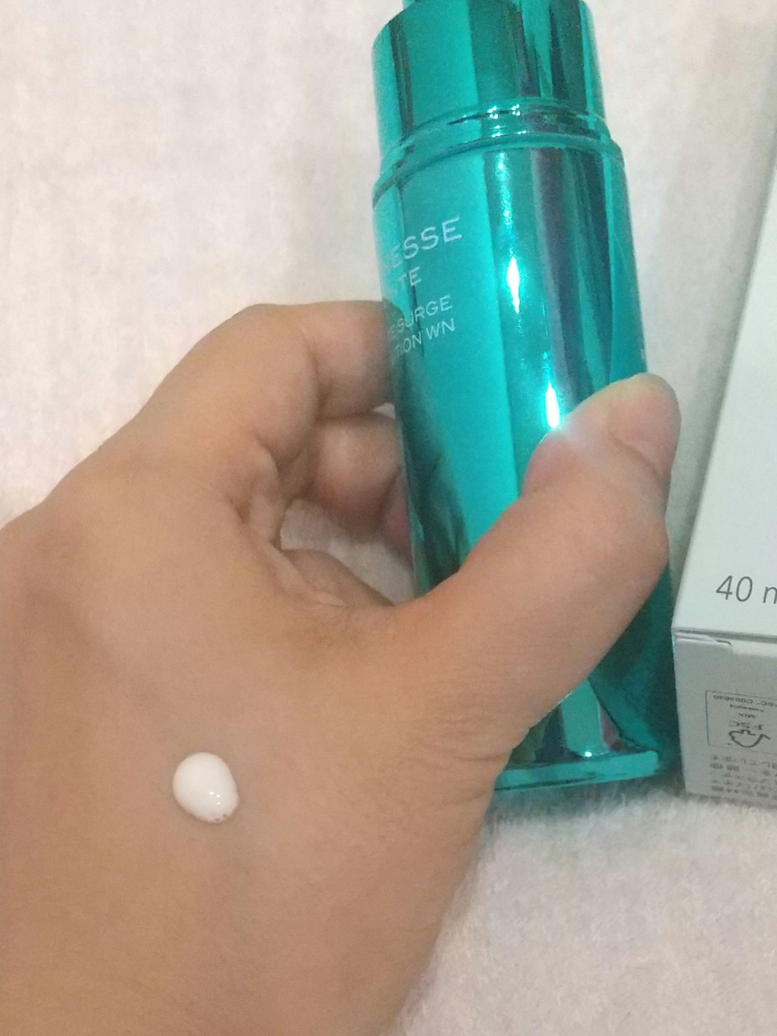 アンフィネス アップサージ ソリューション Ｓ/ALBION/美容液を使ったクチコミ（2枚目）