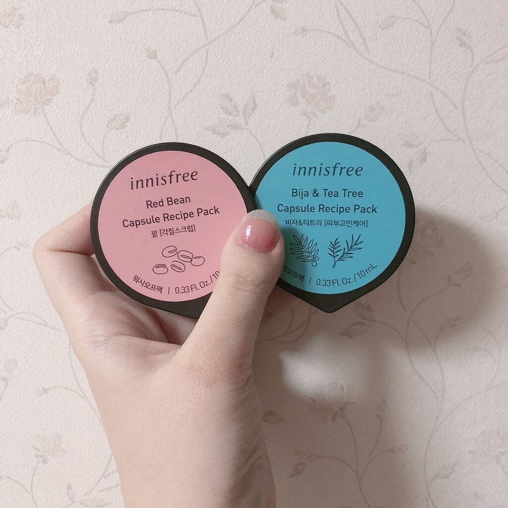 カプセルレシピパック RB/innisfree/洗い流すパック・マスクを使ったクチコミ(1枚目)