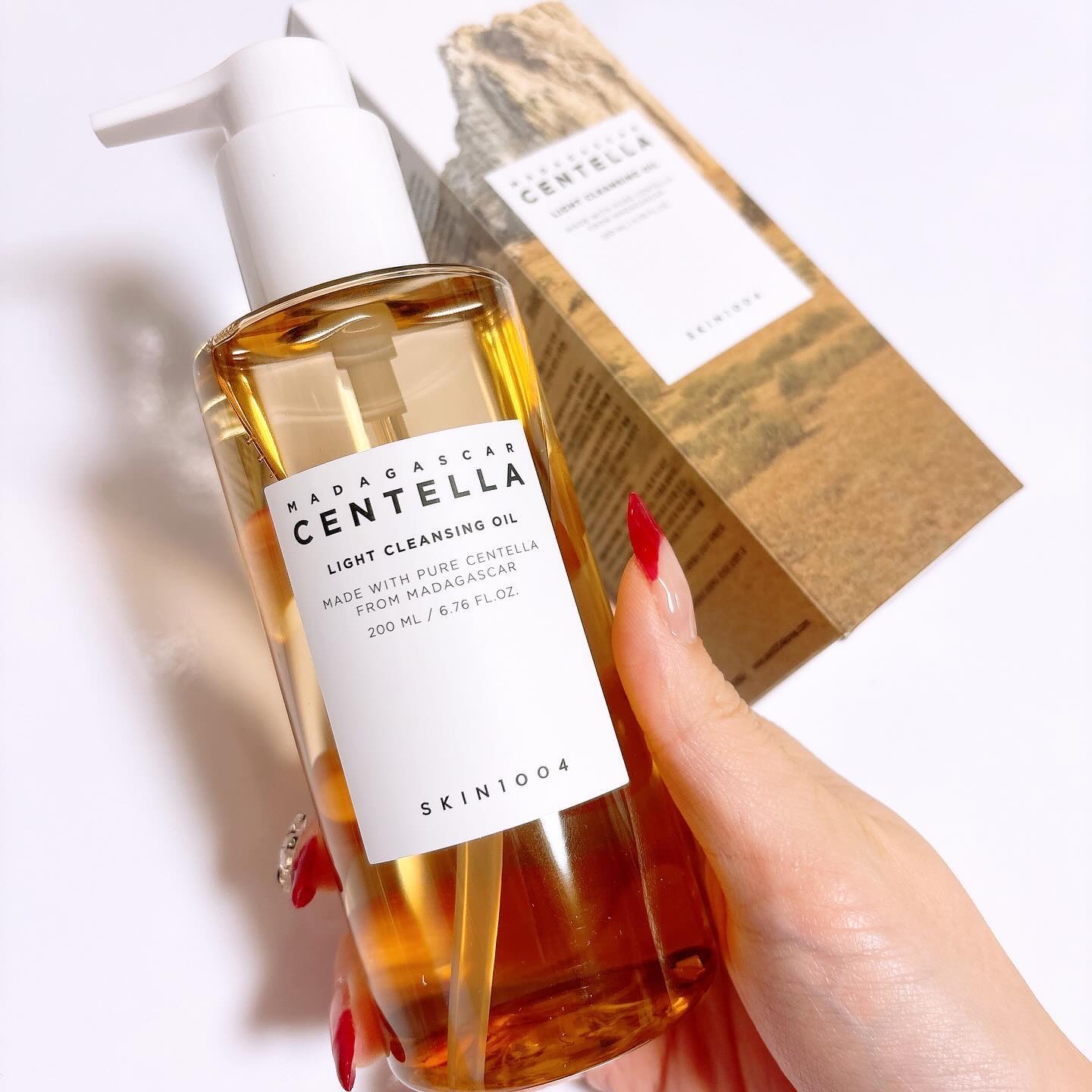 センテラ ライトクレンジングオイル/SKIN1004/オイルクレンジングを使ったクチコミ（3枚目）
