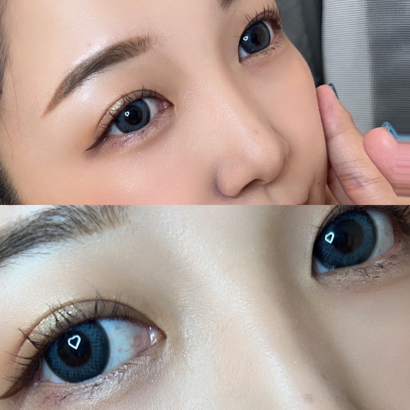 メランジェ シュエット ワンデー/melange+chouette/ワンデー(1DAY)カラコンを使ったクチコミ(4枚目)