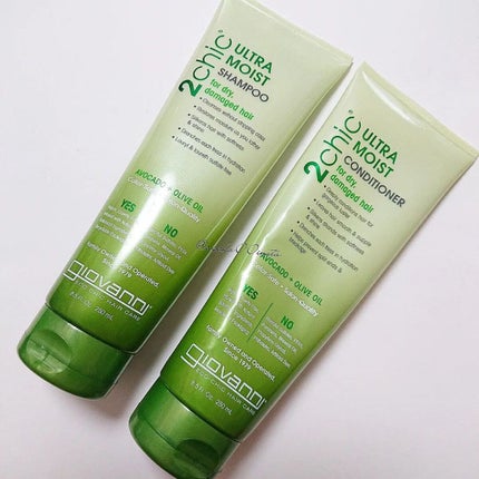 ジョヴァンニ 2chic モイスト シャンプー/コンディショナー/giovanni/市販シャンプーを使ったクチコミ(1枚目)