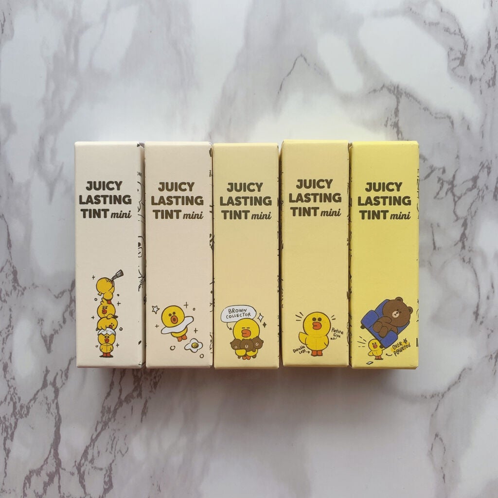 ジューシーラスティングティント/rom&nd/リップティントを使ったクチコミ(5枚目)