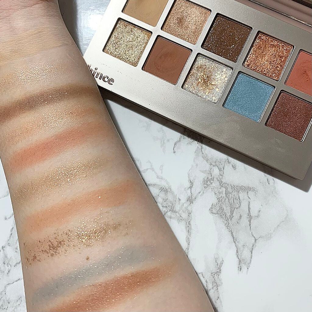 ニューデップスアイシャドウパレット/hince/アイシャドウパレットを使ったクチコミ(3枚目)