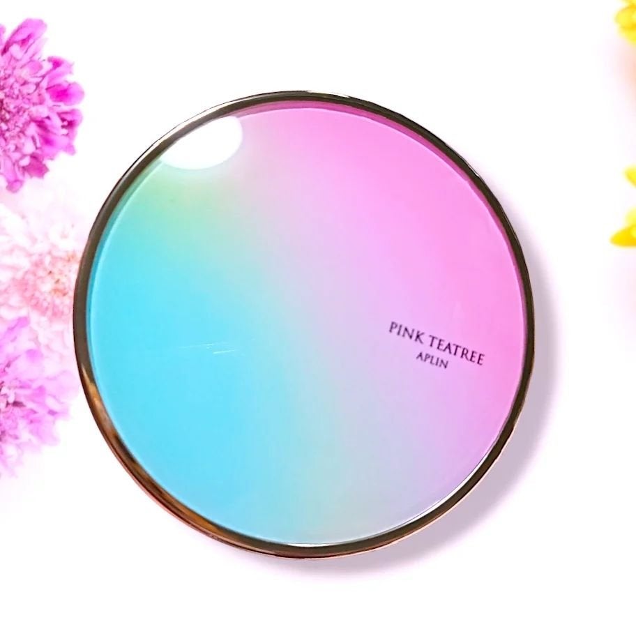 ピンクティーツリーカバークッション/APLIN/クッションファンデーションを使ったクチコミ(2枚目)