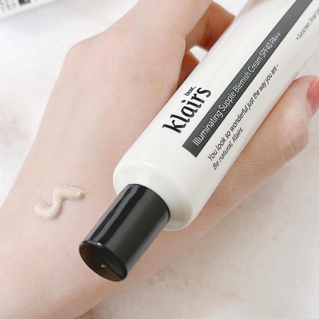 イルミネーティングサプルブレミッシュクリーム(40ml)/Klairs/化粧下地を使ったクチコミ(3枚目)