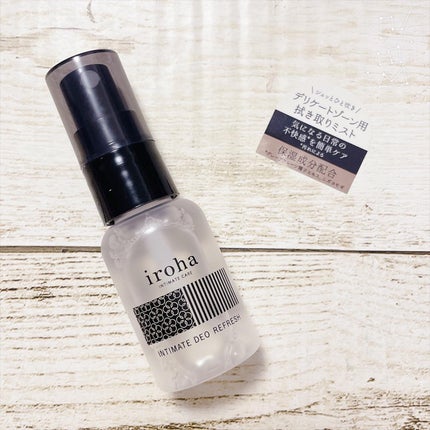 イロハ インティメート デオ リフレッシュ/iroha INTIMATE CARE/デリケートゾーンケアを使ったクチコミ(1枚目)