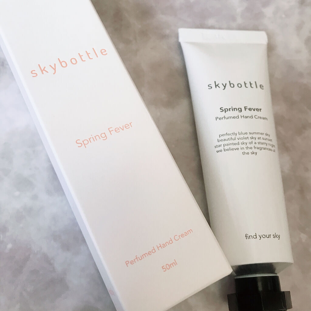 スプリングフェバー パフュームハンドクリーム/skybottle/ハンドクリームを使ったクチコミ（2枚目）