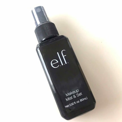メイクミスト&セット/e.l.f. Cosmetics/ミスト状化粧水を使ったクチコミ(1枚目)