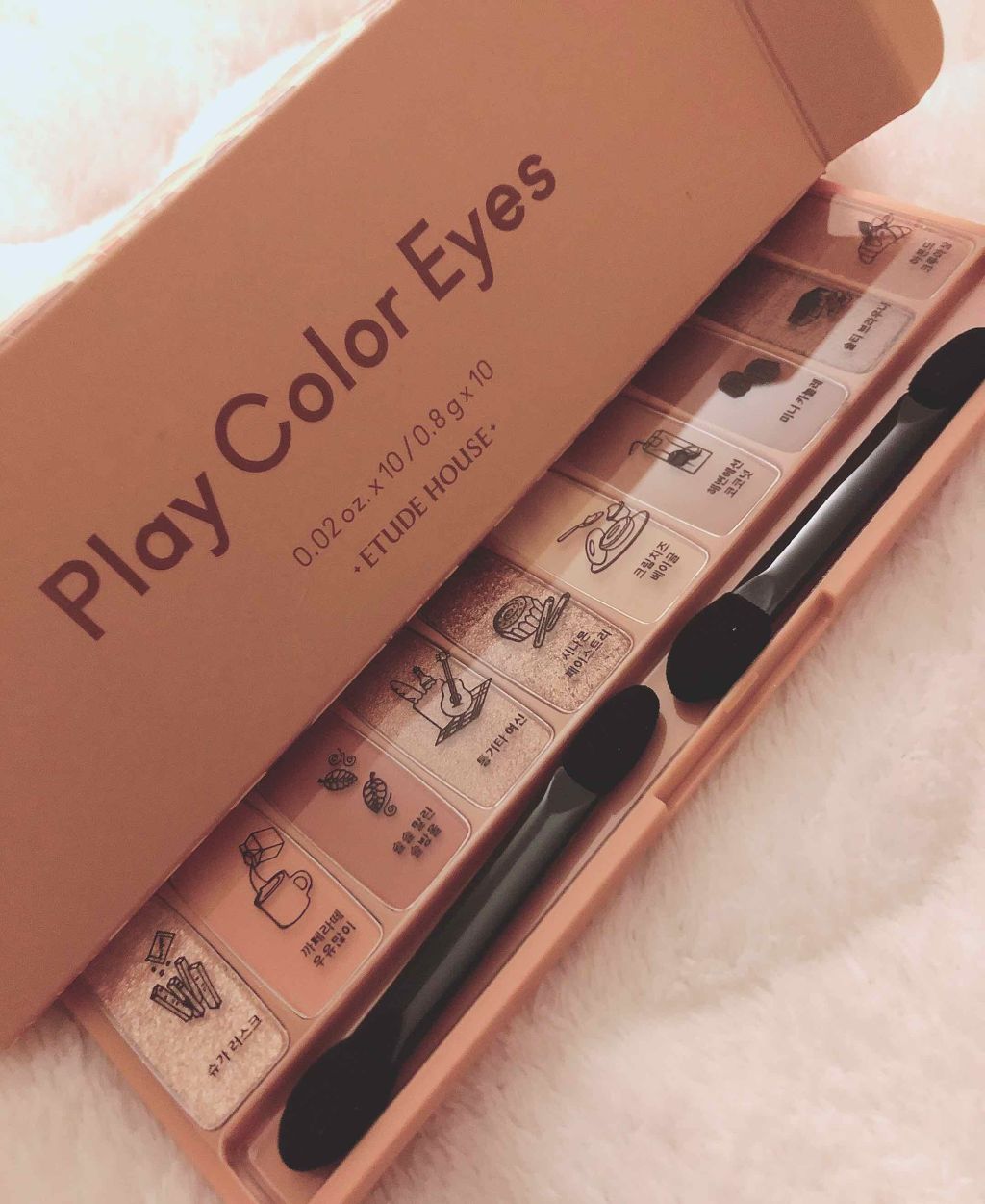 プレイカラー アイシャドウ/ETUDE/アイシャドウパレットを使ったクチコミ(1枚目)