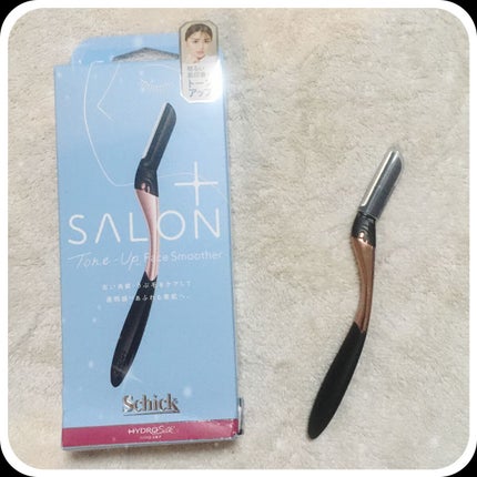 サロンプラス トーンアップ フェイススムーサー ホルダー(刃付き)/サロンプラス/シェーバーを使ったクチコミ(1枚目)