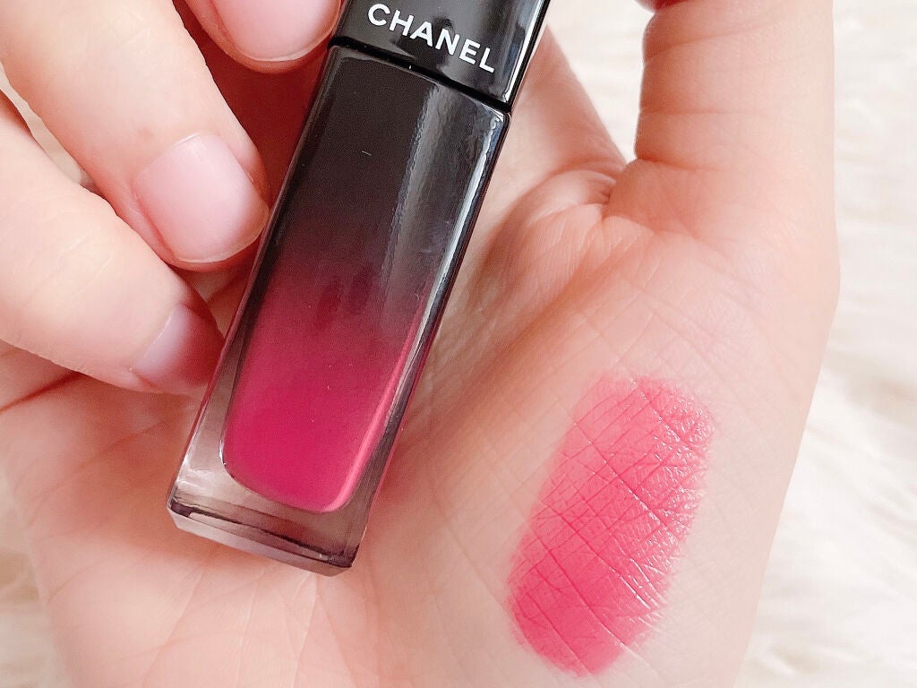 ルージュ アリュール ラック/CHANEL/口紅を使ったクチコミ(2枚目)