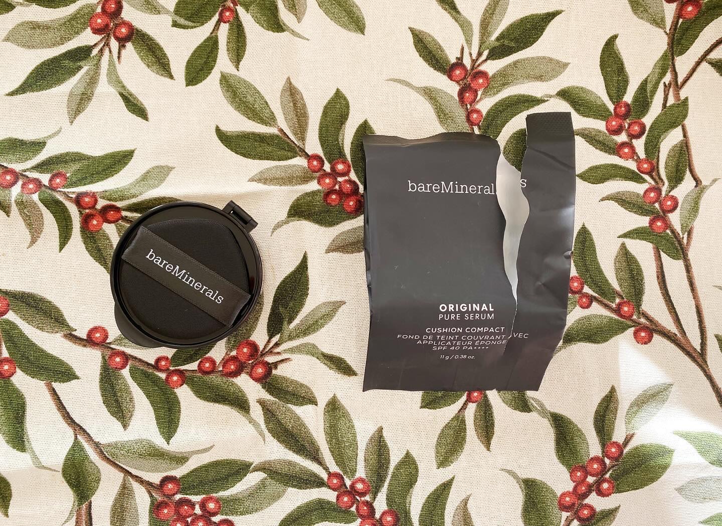 オリジナル ピュア セラム カバーアップ クッション フェアリーライト 03/bareMinerals/クッションファンデーションを使ったクチコミ（3枚目）