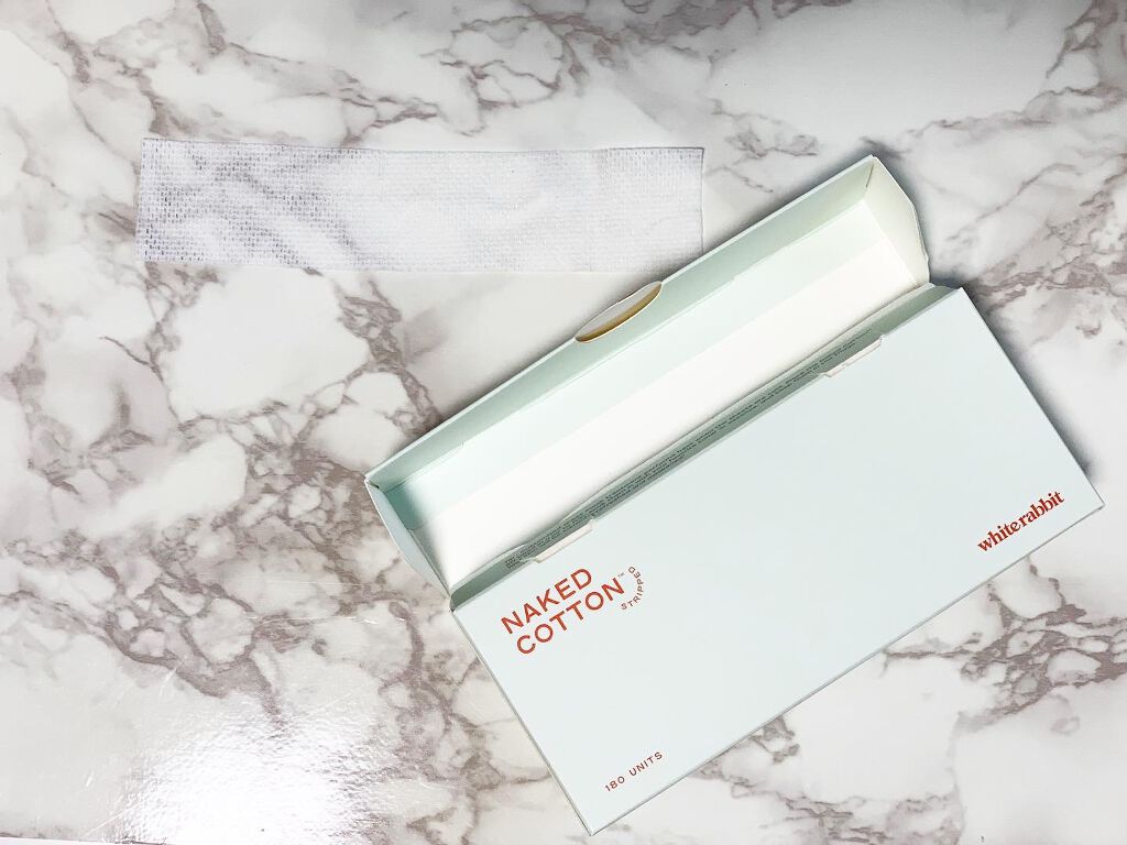NAKED COTTON CLASSIC/White Rabbit/コットンを使ったクチコミ(4枚目)